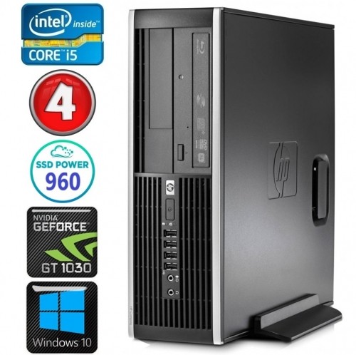 Hewlett-packard HP 8100 Elite SFF i5-750 4GB 960SSD GT1030 2GB DVD WIN10 image 1