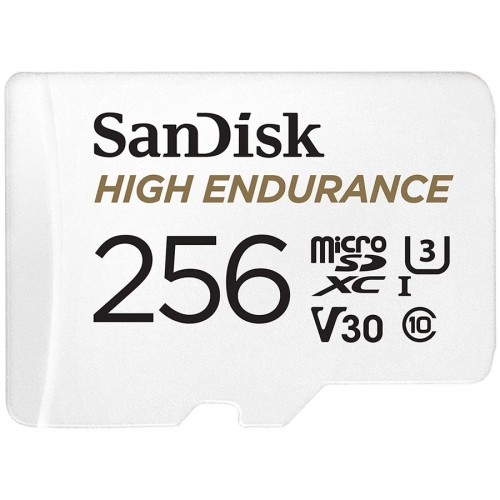 SANDISK 256GB microSDHC Card with Adapter image 1