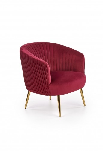 Halmar CROWN l. chair, color: dark red image 1