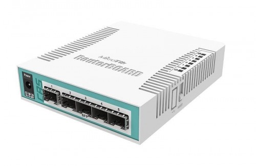 NET ROUTER/SWITCH 5PORT SFP/CRS106-1C-5S MIKROTIK image 1