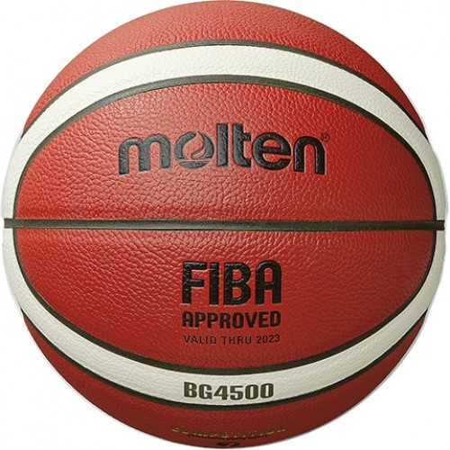 Basketball ball TOP competition MOLTEN B6G4500X FIBA, synth. leather size 6 image 1