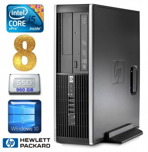 Hewlett-packard HP 8100 Elite SFF i5-650 8GB 960SSD DVD WIN10 image 1