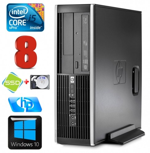 Hewlett-packard HP 8100 Elite SFF i5-650 8GB 120SSD+2TB DVD WIN10 image 1