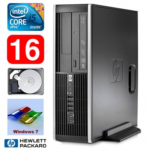 Hewlett-packard HP 8100 Elite SFF i5-650 16GB 250GB DVD WIN7Pro image 1