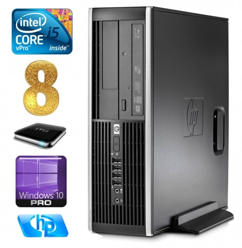 Hewlett-packard HP 8100 Elite SFF i5-650 8GB 1TB DVD WIN10Pro image 1
