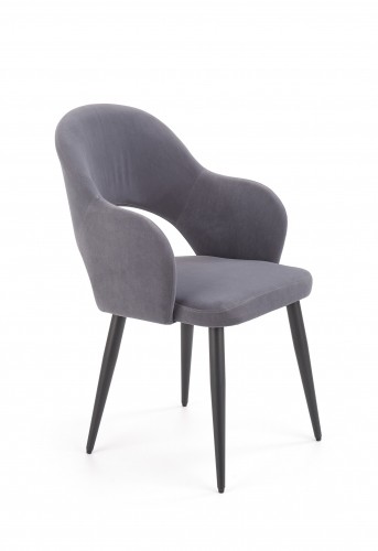 Halmar K364 chair, color: grey image 1