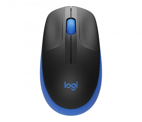 Logitech LOGI M190 Full-size wireless mouse BLUE image 1