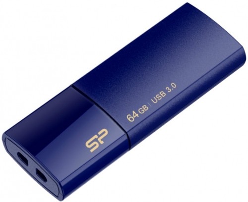 Silicon Power zibatmiņa 64GB Blaze B05 USB 3.0, tumši zila image 1