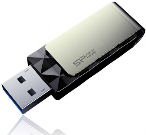 Silicon Power zibatmiņa 32GB Blaze B30 USB 3.0, melna image 1
