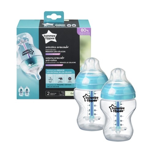 Tommee Tippee barošanas pudelītes Anti-Colic 260ml 2gb 42252575 image 1