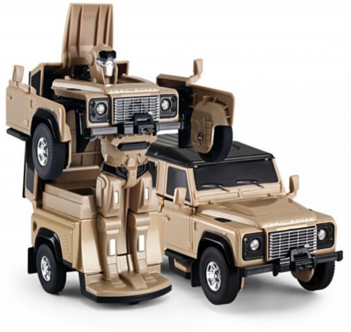 RASTAR Die cast 1/32 Land Rover Defender Transformable car image 1