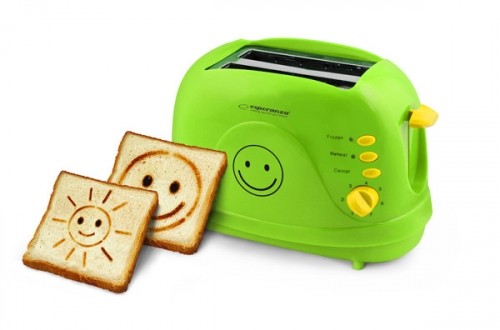 ESPERANZA EKT003 TOASTER CROISSANT WITH IMAGE TOASTING MULTI-FUNCTIONAL image 1