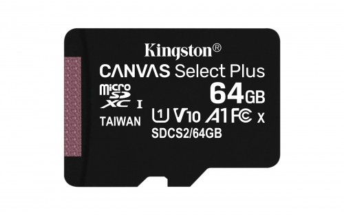 KINGSTON 64GB micSDXC Canvas Select Plus image 1
