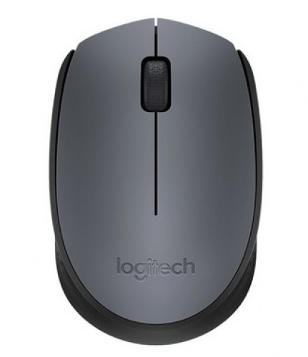 LOGITECH M170 Wireless Mouse Grey image 1