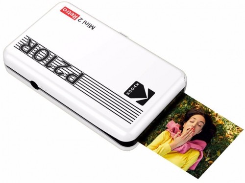 Kodak фотопринтер Mini 2 Plus Retro, белый image 1
