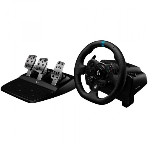 LOGITECH G923 Racing Wheel and Pedals for Xbox One and PC - USB - EMEA - MS EU image 1