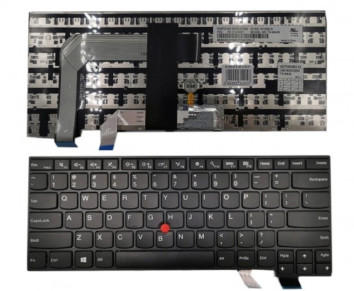 Keyboard LENOVO ThinkPad: T460, T460P, T470, T470P with trackpoint image 1