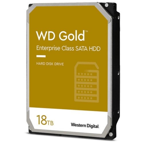 Western Digital HDD SATA 18TB 7200RPM 6GB/S/512MB GOLD WD181KRYZ WDC image 1