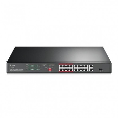 NET SWITCH 16PORT 10/100M POE+/1SFP TL-SL1218P TP-LINK image 1