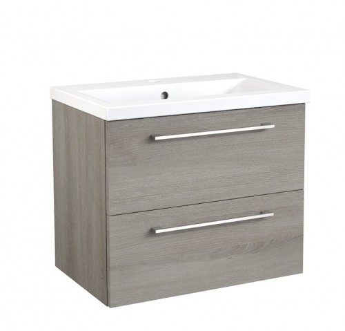 Basin unit with washbasin Raguvos Baldai SCANDIC 61 CM grey ash 15112303 image 1