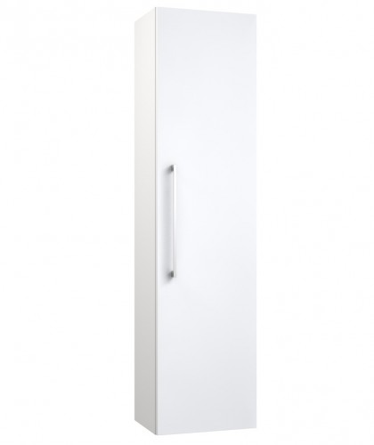 TALL UNITS WITH ACCESSORIES PANEL Raguvos Baldai SCANDIC 35 CM glossy white 1530211 image 1