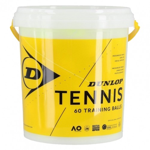 Tennis balls Dunlop TRAINING pressure-less 60-bucket image 1