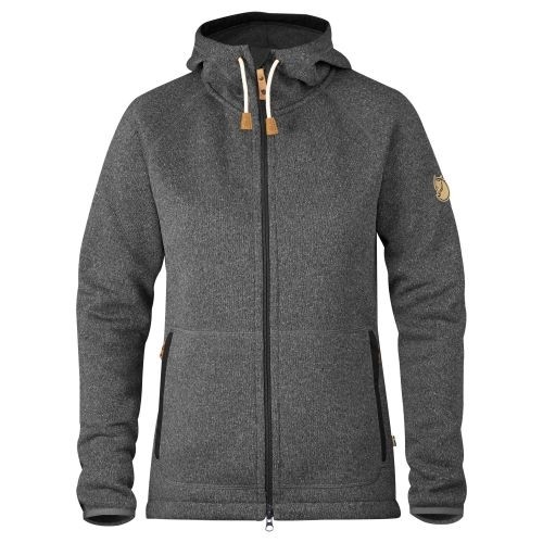 Fjallraven Ovik Fleece Hoodie W / Tumši pelēka / S image 1