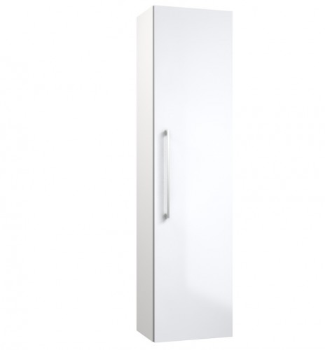 TALL UNIT WITH ACCESSORIES PANEL Raguvos Baldai ALLEGRO 35 CM glossy white/white 1130206 image 1