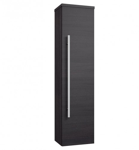 Высокий шкаф для ванной Raguvos Baldai SERENA 35.5 CM black oak 1430201 image 1