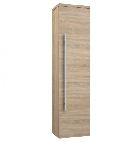 Высокий шкаф для ванной Raguvos Baldai SERENA 35.5 CM grey oak 1430210 image 1