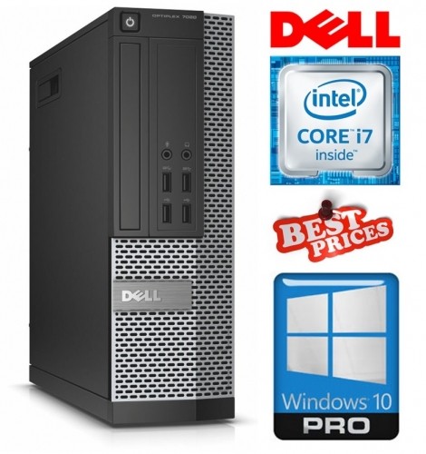 DELL 7020 SFF i7-4790 8GB 960SSD GT1030 2GB WIN10Pro image 1