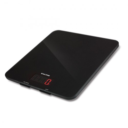 Salter 1150 BKDR 5kg Glass Electronic Kitchen Scales - Black image 1