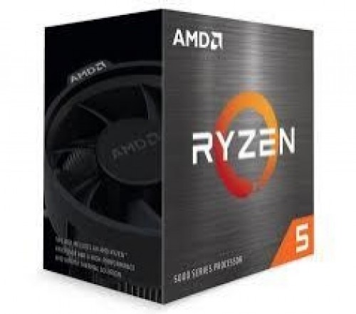 CPU RYZEN X6 R5-5600X SAM4 BX/65W 3700 100-100000065BOX AMD image 1