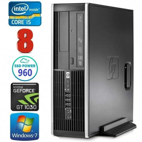 Hewlett-packard HP 8100 Elite SFF i5-750 8GB 960SSD GT1030 2GB DVD WIN7Pro image 1