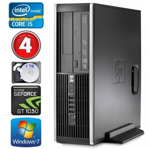 Hewlett-packard HP 8100 Elite SFF i5-750 4GB 1TB GT1030 2GB DVD WIN7Pro image 1