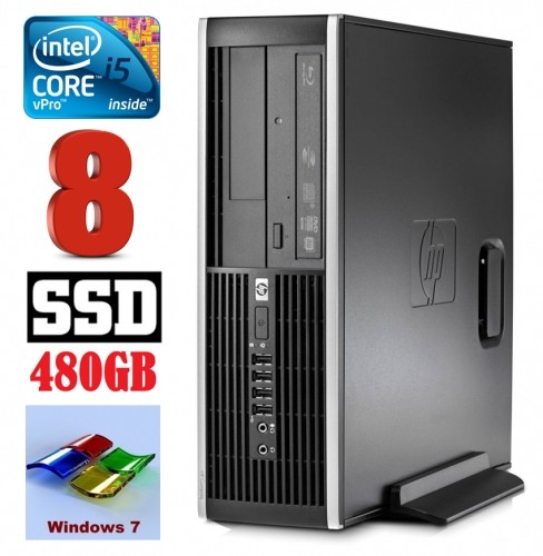 Hewlett-packard HP 8100 Elite SFF i5-650 8GB 480SSD DVD WIN10PRO/W7P image 1