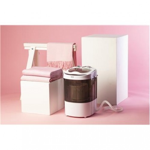 Camry Mini washing machine CR 8054 Top loading, Washing capacity 3 kg, Depth 37 cm, Width 36 cm, White/Gray, Semi-automatic image 1