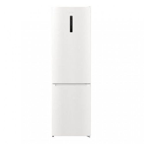 Gorenje Refrigerator NRK6202AW4 A++, Free standing, Combi, Height 200 cm, No Frost system, Fridge net capacity 235 L, Freezer net capacity 96 L, Display, 38 dB, White image 1