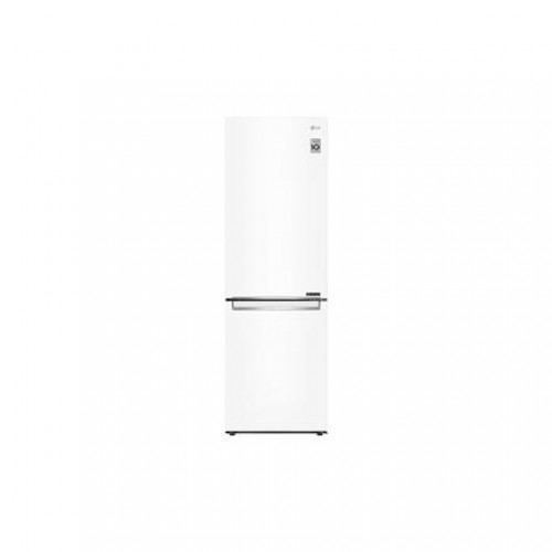 LGLedusskapis GBB61SWJMN A++, Free standing, Combi, Height 186 cm, No Frost system, Fridge net capacity 234 L, Freezer net capacity 107 L, Display, 36 dB, White image 1