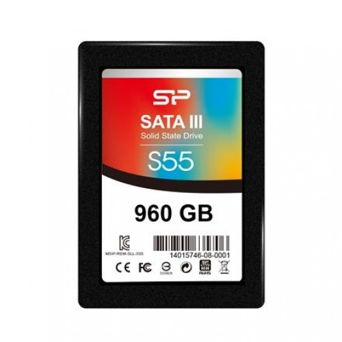 Silicon Power Slim S55 960 GB, SSD form factor 2.5", SSD interface Serial ATA III image 1