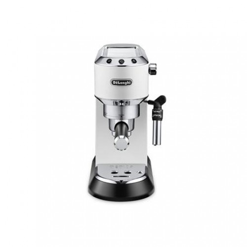 Delonghi Dedica Pump Espresso  EC685W Pump pressure 15 bar, Built-in milk frother, Semi-automatic, 1300 W, White image 1