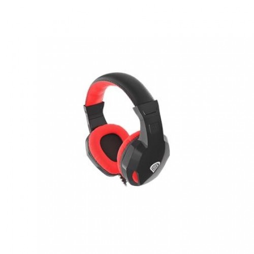 Genesis Gaming Headset, 3.5 mm, ARGON 100, Red/Black, Built-in microphone image 1