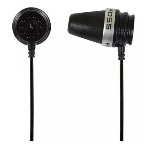 Koss Headphones Sparkplug In-ear, 3.5 mm, Black, Noice canceling, image 1