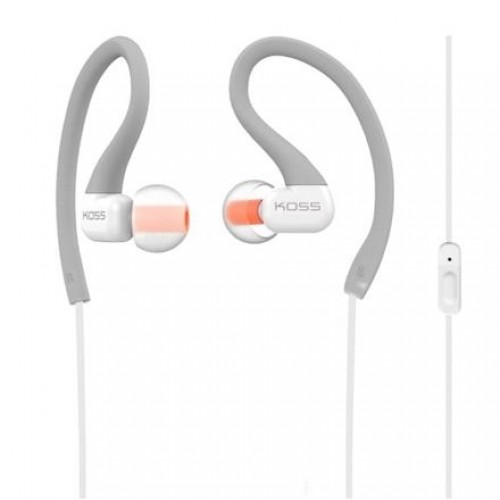 Koss Headphones KSC32iGRY In-ear/Ear-hook, 3.5mm (1/8 inch), Microphone, Grey, image 1