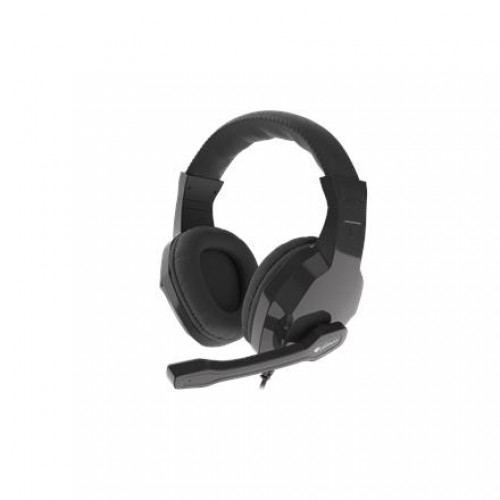 GENESIS ARGON 100 Gaming Headset, On-Ear, Wired, Microphone, Black image 1