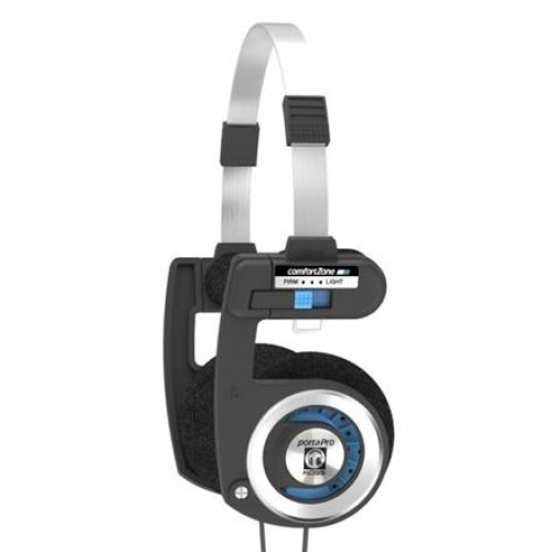 Koss Headphones PORTA PRO CLASSIC Headband/On-Ear, 3.5mm (1/8 inch), Black/Silver, image 1