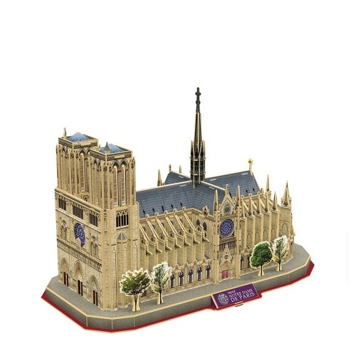 CUBICFUN NATIONAL GEOGRAPHIC Parīzes Dievmātes katedrāle image 1