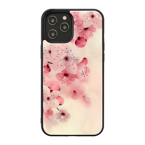 iKins case for Apple iPhone 12 Pro Max lovely cherry blossom image 1