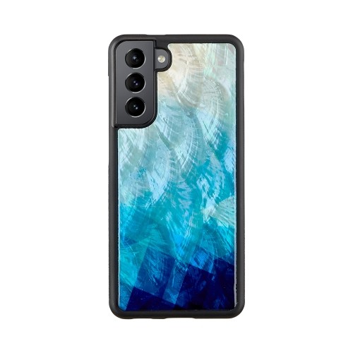 iKins case for Samsung Galaxy S21 blue lake black image 1