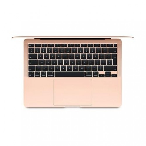 Apple MacBook Air Gold, 13.3 ", IPS, 2560 x 1600, Apple M1, 8 GB, SSD 256 GB, Apple M1 7-core GPU, Without ODD, macOS, 802.11ax, Bluetooth version 5.0, Keyboard language English, Keyboard backlit, Warranty 12 month(s), Battery warranty 12 month(s), Retina image 1